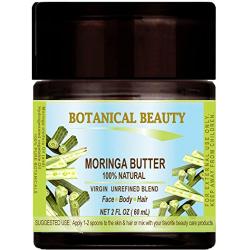 MORINGA BUTTER – OIL 100% Natural/VIRGIN UNREFINED RAW 2 Fl.oz.- 60 ml. For Skin, Hair and Nail Care.