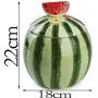 Creative Watermelon Shape Ceramic Food Storage Jar with Lid, Home Decoration Creative Watermelon Shape Ceramic Food Storage Jar with Lid, Home Decoration