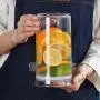 WANGLXST Storage Jar, Clear Container, Food Storage Container Set, Pantry Durable Seal Pot Cereal Storage Container Dry Foods Liquids, Transparent WANGLXST Storage Jar, Clear Container, Food Storage Container Set, Pantry Durable Seal Pot Cereal Storage Container Dry Foods Liquids, Transparent