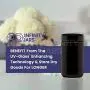 Infinity Gläser 150 ml (5,07 fl oz) 3er-Set Hohe Schwarze UV-Refillbare Leere Schraubdeckel Gläser