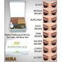 Mina ibrow Henna Starter Kit (8 Colors of ibrow Henna, Brow Conditioning Cleanser & Brow Nourishing Oil)