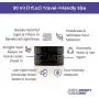 Infinity Jars 30 Ml (1 fl oz) Cosmetic Style Black Ultraviolet Glass Screw Top Jar 3-Pack Infinity Jars 30 Ml (1 fl oz) Cosmetic Style Black Ultraviolet Glass Screw Top Jar 3-Pack