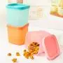 Bouteilles en Plastique Kitchen 230ml, Pots de Conservation avec Couvercles pour Épices, Sauces, Assaisonnements, Condiments Bouteilles en Plastique Kitchen 230ml, Pots de Conservation avec Couvercles pour Épices, Sauces, Assaisonnements, Condiments