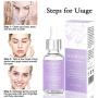 Under Eye Serum, Natural Eye Cream for Puffiness & Crows Feet, Eye Bag Treatment, Hyaluronate Moisturizer Under Eye Serum, Anti Aging Eye Serum for All Skin Types 1 fl oz