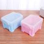 Amosfun Storage Plastic for Candy Cake Snack Gift Party Favors 12pcs (Blue)