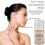 Retinol Moisturizer Cream 2.5% for Face & Eye Area with Vitamin E & Hyaluronic Acid for Anti Aging, Wrinkles & Acne - Best Night & Day Facial Cream by Simplified Skin 1.7 oz