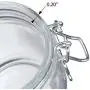 6.67 oz / 200 ml Airtight Thick Heavy Wall Glass Hermetic Jar Set (4 PACK) for Bath and Body, Canning, Spices, Kitchen and Storage 6.67 oz / 200 ml Airtight Thick Heavy Wall Glass Hermetic Jar Set (4 PACK) for Bath and Body, Canning, Spices, Kitchen and Storage