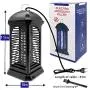 Électrochoc, Insecticide Puissant, Tue Moustiques Électrique - Piège à Insectes, avec Lampe UV pour Intérieur, Maison Électrochoc, Insecticide Puissant, Tue Moustiques Électrique - Piège à Insectes, avec Lampe UV pour Intérieur, Maison