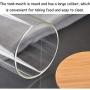 WANGLXST Airtight Glass Food Jar with Natural Bamboo Lid, Healthy and Safe, Silicone Ring for Airtight Sealing, for Kitchen Storage, for Grains, Coffee, Flour Box, Transparent