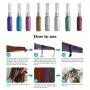 Professional Hair Dye Temporary Hair Color Stick Non-toxic Salon Diy Hair Dyeing Mascara (Purple+Blue+Pink)