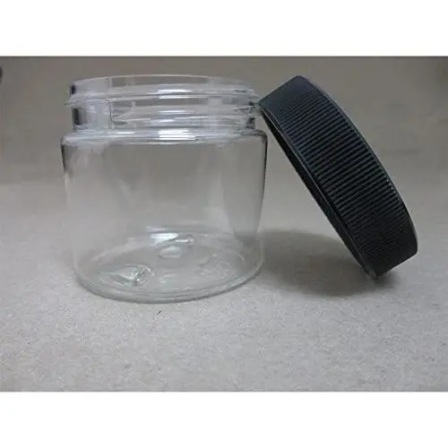 Bouteilles en plastique PET de 2 oz vides, pots cosmétiques, couvercles, Crèmes, Maquillage, Voyage Bouteilles en plastique PET de 2 oz vides, pots cosmétiques, couvercles, Crèmes, Maquillage, Voyage