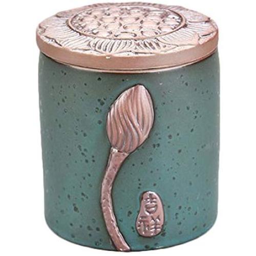 Goddness Bar Japanese-Style Storage Pots Tea Coffee Canisters Ceramic Jars(Style 11)
