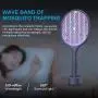 VANELC Bug Zapper, Mosquito Killer, USB Rechargeable Electric Fly Swatter Racket Zap for Home, Outdoor, Pest Insects Control, Safe to Touch with 3-Layer Safety Mesh(1 Pack) VANELC Bug Zapper, Mosquito Killer, USB Rechargeable Electric Fly Swatter Racket Zap for Home, Outdoor, Pest Insects Control, Safe to Touch with 3-Layer Safety Mesh(1 Pack)