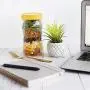 Ingruiya 12/16PCS Plastic Sealing Lid Glass Jar Storage Sealing Lid,Household Kitchen Sealing Storage Bottle