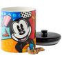 Enesco 6004975 Disney by Britto Mickey Mouse Cookie Jar Canister, 9.5 Inch, Multicolor