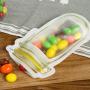 Food Storage Mason Jar Zipper Bags Reusable Snack Saver Bag (M 4pcs)