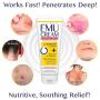 Natural Treasures Emu Oil Topical Cream - Specially Formulated for Dry and Irritated Skin (4 Ounces)