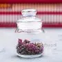 YL LY All Glass Storage Tank Glass Sealed Jar Dried Fruit Jar Large Milk Powder Jar Sugar Bowl Kitchen Supplies 750Ml