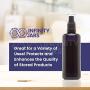 Infinity Jars 100 Ml (3.4 fl oz) Black Ultraviolet Glass Fine Mist Spray Bottle 3-Pack