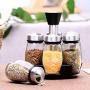 Kitchen Storage Containers Glass Jars, Vertical Rotating Spice Rack, Kitchen Storage Containers Set European Creative