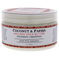 Nubian Heritage Shea Butter body balm, Coconut and Papaya, 4 Ounce