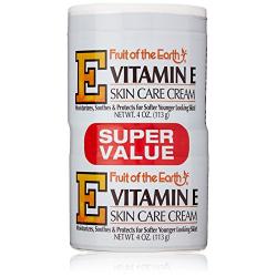 Fruit Of The Earth Bogo Cream Vitamin-E 4 Ounce Jar (118ml) (6 Pack)