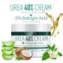 Ellocy Urea 40% Foot Cream Plus Salicylic Acid 4.2 Oz, Best Callus Remover - Moisturizes and Rehydrates Feet, Knees & Elbows - For Thick, Cracked, Rough, Dead & Dry Skin