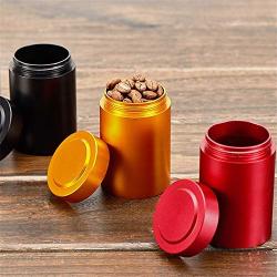 Coffee Beans Sealed Cans 2 Small Storage Tanks Sealed Jar Mini Coffee Bean Sealed Cans Convenient Tea Storage Tanks For Cookie Candy Spice Kitchen Storage (Color : C2, Size : 4.57cm)