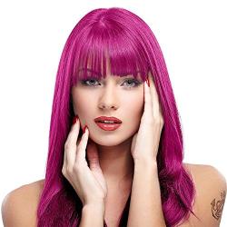 Manic Panic Fuschia Shock Hair Dye – Classic High Voltage - Semi-Permanent Hair Color - Dark Pink Fuschia Shade - For Dark & Light Hair – Vegan, PPD & Ammonia-Free - For Coloring Hair on Women & Men