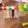 meiyuan 6 in 1 Spice Jar Set Seasoning Condiment Storage Container Kitchen Tool Multicolor