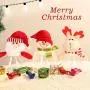 STOBOK Christmas Storage Jar for Treats, Cookies, Candy, Chocolate, Gift - Set of 2, Clear Candy Jar with Plush Santa Elk Dolls STOBOK Christmas Storage Jar for Treats, Cookies, Candy, Chocolate, Gift - Set of 2, Clear Candy Jar with Plush Santa Elk Dolls
