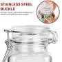 Bouteilles en Verre Spice Jars, LOT de 30 (3,5 oz) avec Joint en Caoutchouc Anti-Fuite et Couvercle Amovible, 280 Étiquettes pour Épices & 2 Pots de Silicone pour la Cuisine et les Créations Artisanales Bouteilles en Verre Spice Jars, LOT de 30 (3,5 oz) avec Joint en Caoutchouc Anti-Fuite et Couvercle Amovible, 280 Étiquettes pour Épices & 2 Pots de Silicone pour la Cuisine et les Créations Artisanales