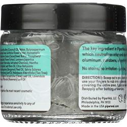 PiperWai Natural Deodorant Jar, 2 Ounce