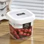 Yl Ly Food Storage Snack Storage Jar Transparent Cover Square Food Sealed Jar Storage Box Snack Storage Tank Yl Ly Food Storage Snack Storage Jar Transparent Cover Square Food Sealed Jar Storage Box Snack Storage Tank