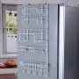 Étagère Multifonction Métal pour Mur Réfrigérateur, Organisateur de Rangement de Cuisine, Support de Crochet pour Bouteilles de Condiment. Étagère Multifonction Métal pour Mur Réfrigérateur, Organisateur de Rangement de Cuisine, Support de Crochet pour Bouteilles de Condiment.