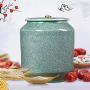 Airtight Food Storage Containers Bins Large With Lids, Ceramic Pottery Cereal Containers Canister Cookie Jar For Kitchen Pantry Organization Flour Rice Candy Bulk, 8L, 10L (Size : 10L)