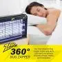 Zap It Electric Indoor Bug Zapper (2,800 Volt) Plug-in 360 Degree Mosquito, Bug, and Insect Killer, Non-Toxic Attractant UV Light and Electric Shock Zap It Electric Indoor Bug Zapper (2,800 Volt) Plug-in 360 Degree Mosquito, Bug, and Insect Killer, Non-Toxic Attractant UV Light and Electric Shock