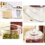 Glass Sealed Jars, Kitchen Household Grain Storage Tanks, Storage Rice/Pasta/Oatmeal/Kimchi