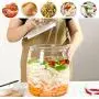 Glass Sealed Jars, Moisture-Proof Kitchen Food Containers, Storage Of Cereals/Pasta/Oatmeal/Kimchi