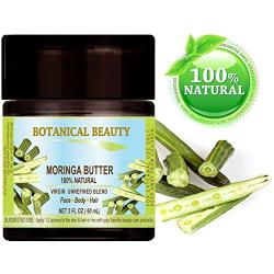 MORINGA BUTTER – OIL 100% Natural/VIRGIN UNREFINED RAW 2 Fl.oz.- 60 ml. For Skin, Hair and Nail Care.