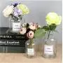 Scandinavian Minimalist Chic Glass Storage Jars Modern Elegance Desk Storage Bottle Organizer Superior Gray Flower Container,2 Scandinavian Minimalist Chic Glass Storage Jars Modern Elegance Desk Storage Bottle Organizer Superior Gray Flower Container,2