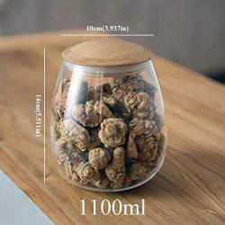 Creative Mason Jar Spices Borosilica Glass Jars With Lid Sealed Kitchen Storage Bottle Coffee Sugar Bulk Container Candy Cans Large Glass Storage Containers With Lids