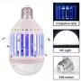pzqzmar Bug Zapper Light Bulb, 2 in 1 Mosquito Killer Lamp LED Electric Insect Fly Killer Lamp Fits E26 Light Socket for Indoor and Outdoor pzqzmar Bug Zapper Light Bulb, 2 in 1 Mosquito Killer Lamp LED Electric Insect Fly Killer Lamp Fits E26 Light Socket for Indoor and Outdoor