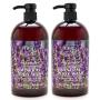 Dead Sea Collection Mineral Body Wash with Lavender Oil Reviving and Calming 67.6 fl.oz Set of 2