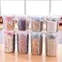 3 Pieces Kitchen Pantry Storage Containers Fresh Sealed Jar Suit for Dried Fruits and Sugar Flour and baking Supplies (Large) 3 Pieces Kitchen Pantry Storage Containers Fresh Sealed Jar Suit for Dried Fruits and Sugar Flour and baking Supplies (Large)