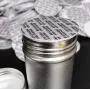 100 Stück Flaschenverschluss Selbstklebende Dichtungs Schaum Gummistopfen für Kosmetik Glas Flasche Jar Deckel Dose für Shop Home Reise (Durchmesser 3,5 cm)