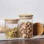 Bouteilles de Conservation Alimentaire Pots en Verre Scellés avec Couvercle pour Céréales, Bonbons, Thés, Boîte de Thé, 6,5x8cm – 1 Pièce Bouteilles de Conservation Alimentaire Pots en Verre Scellés avec Couvercle pour Céréales, Bonbons, Thés, Boîte de Thé, 6,5x8cm – 1 Pièce