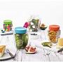 Yl Ly Glass Bottle Sealed Jar Kitchen Household Food Grains Storage Jar Honey Bottle Storage Tank 815Ml