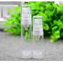 XINGZI 12PCS 10ML / 0.34oz Empty Refillable Travel Bottles PS Plastic Airless Vacuum Pump Press Bottle Jar Pot Vial Container For Cosmetic Makeup Serums Cream Lotion Toiletries Liquid