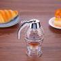 sikiwind Honey Dispenser with Storage Stand Bee Hive Honey Dispenser Syrup Juice Jar Paste Separator DIY Kitchen Tool